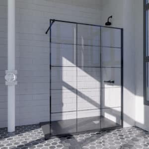 Total Black Walk-in P10 - Paroi de douche