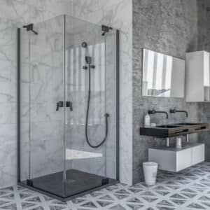 Total Black Furo PRO B20 Paroi de douche