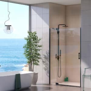 Total Black Furo PRO B16 Paroi de douche